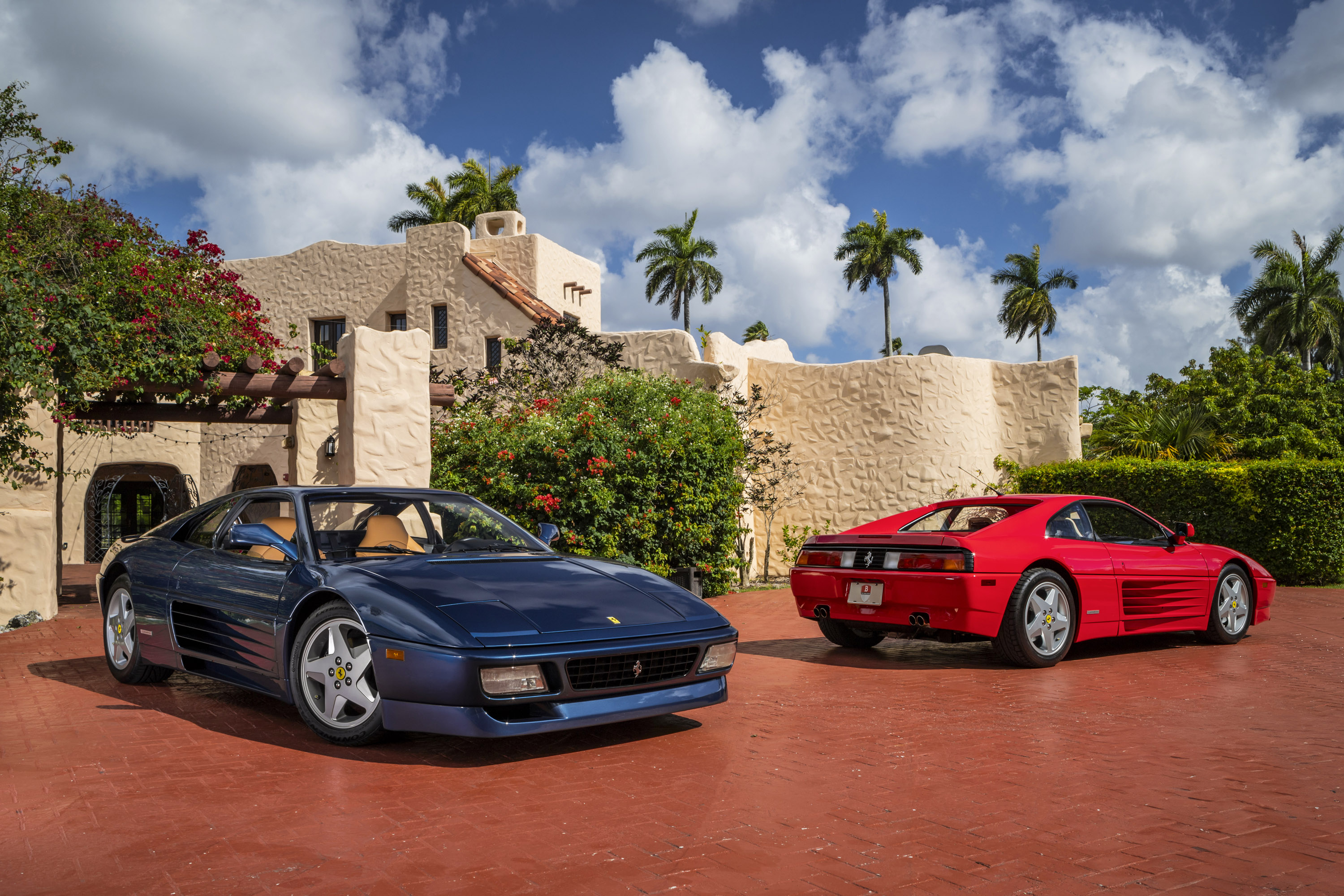 The Barn Miami y dos Ferrari 348 Speciale